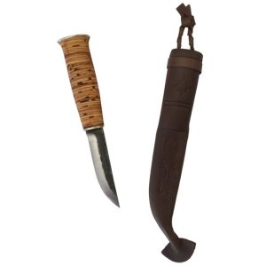 FINSK KNIV - ERÄPUU HUNTER BIRKEBARK - Lyng's Jagtvåben